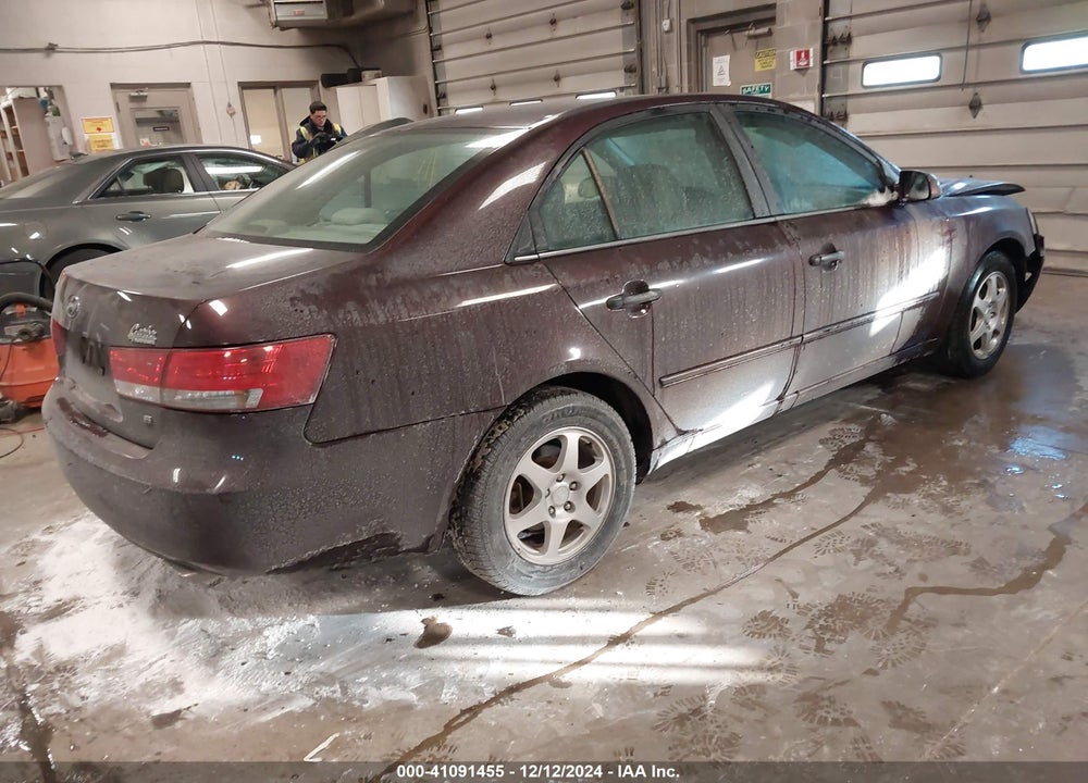 2006 HYUNDAI SONATA GLS V6/LX V6 VIN: 5NPEU46FX6H084482