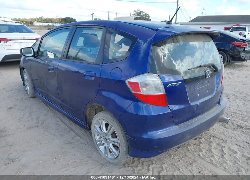 2009 HONDA FIT SPORT VIN: JHMGE88489S041949