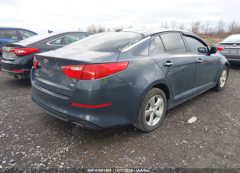 2015 KIA OPTIMA LX VIN: KNAGM4A77F5564260