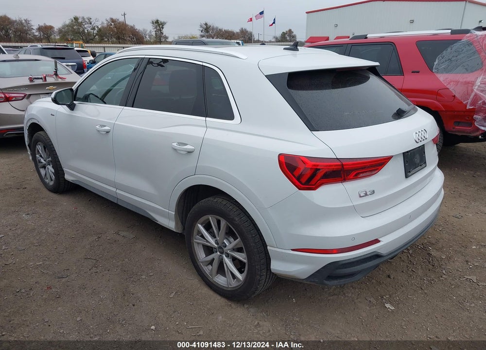 2024 AUDI Q3 PREMIUM 45 TFSI S LINE QUATTRO TIPTRONIC VIN: WA1DECF36R1032927