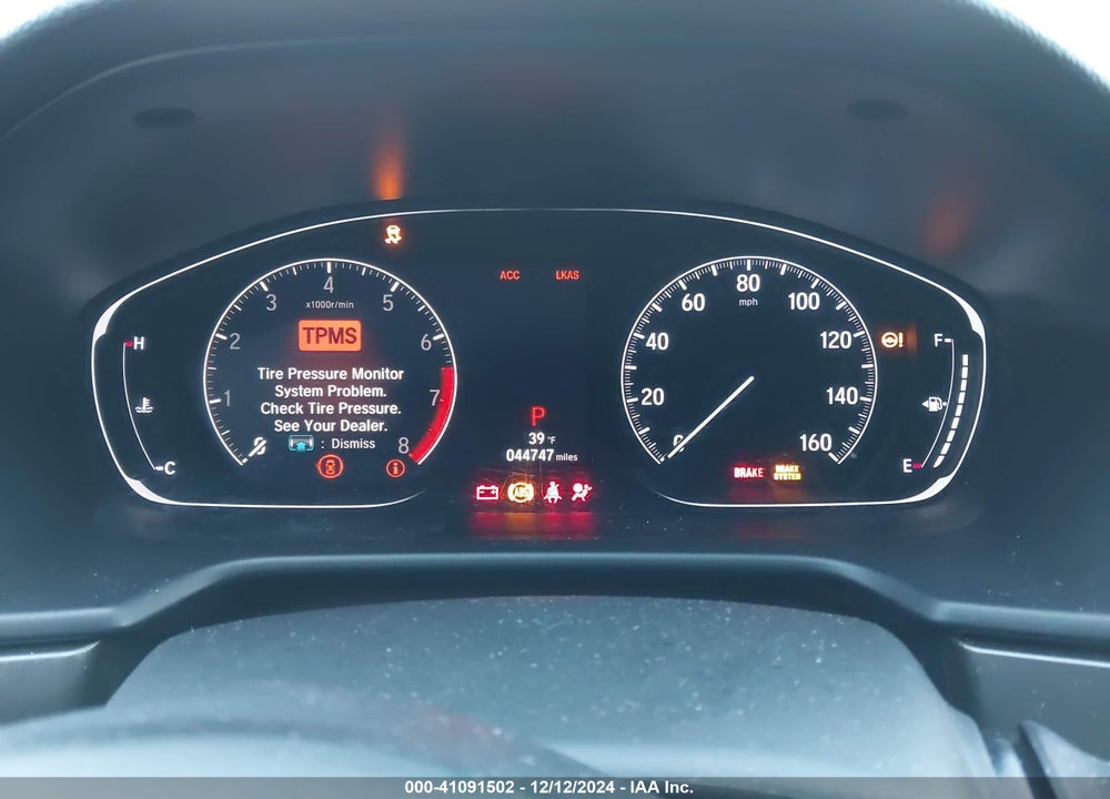 2019 HONDA ACCORD VIN: 1HGCV1F14KA068269