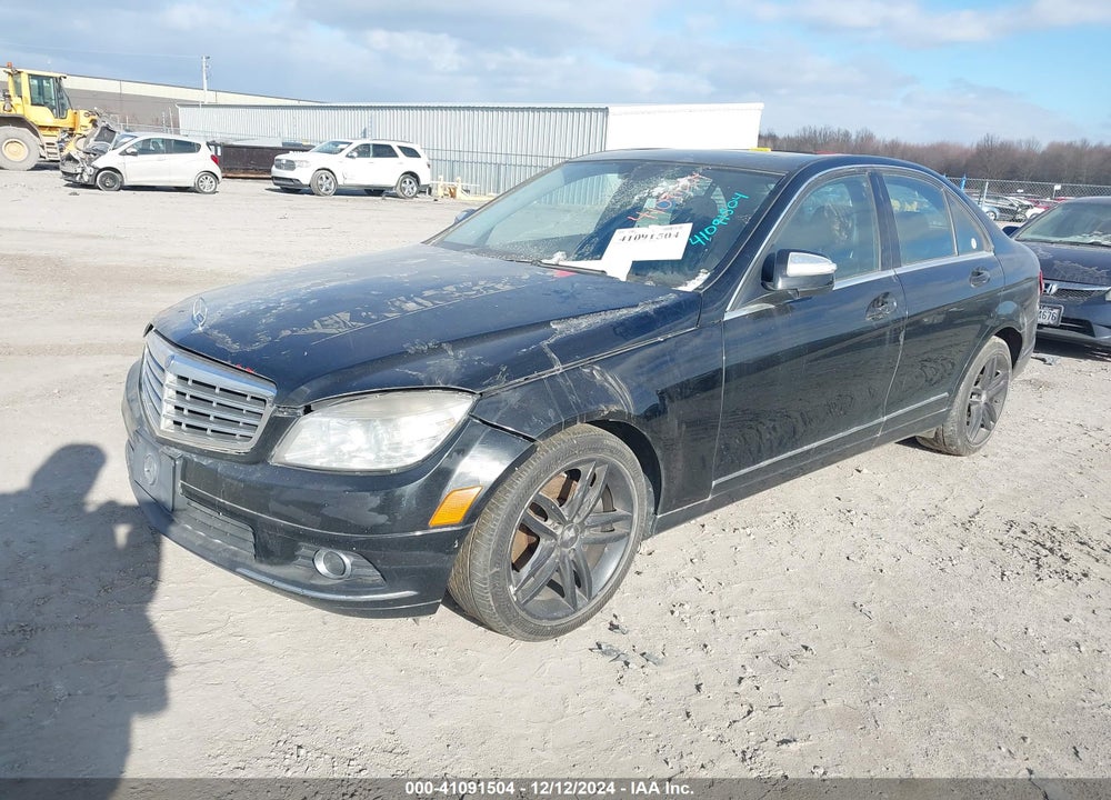 2009 MERCEDES-BENZ C 300 VIN: WDDGF81X29F214897