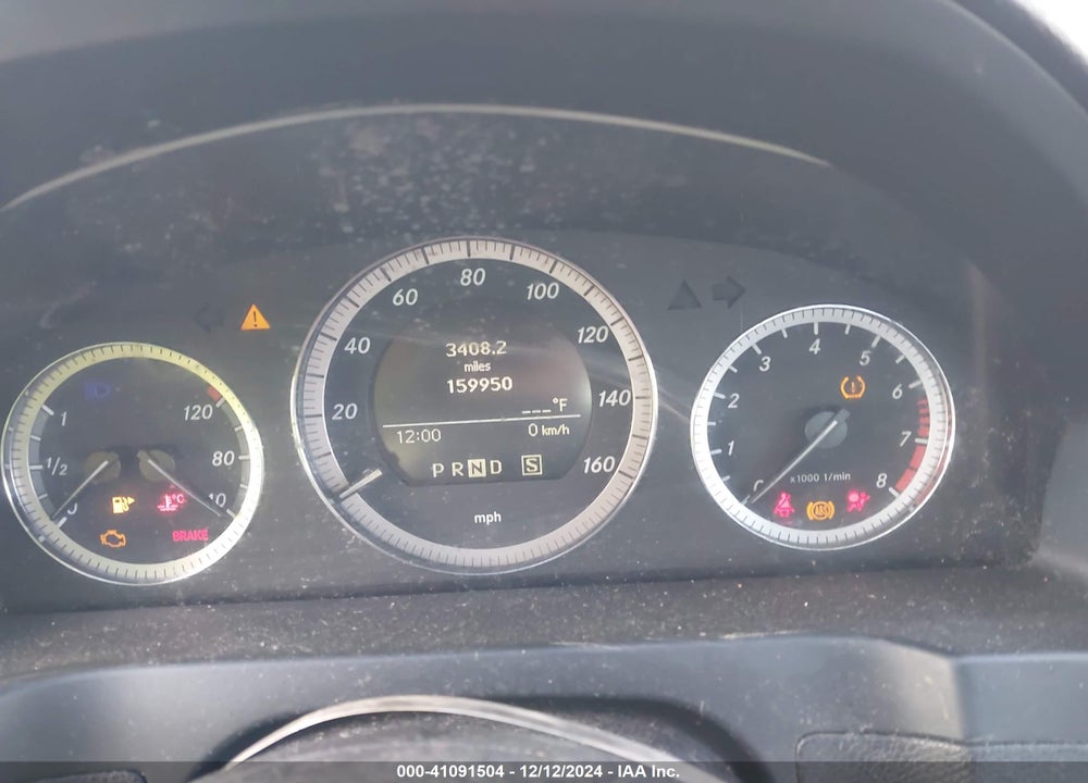 2009 MERCEDES-BENZ C 300 VIN: WDDGF81X29F214897