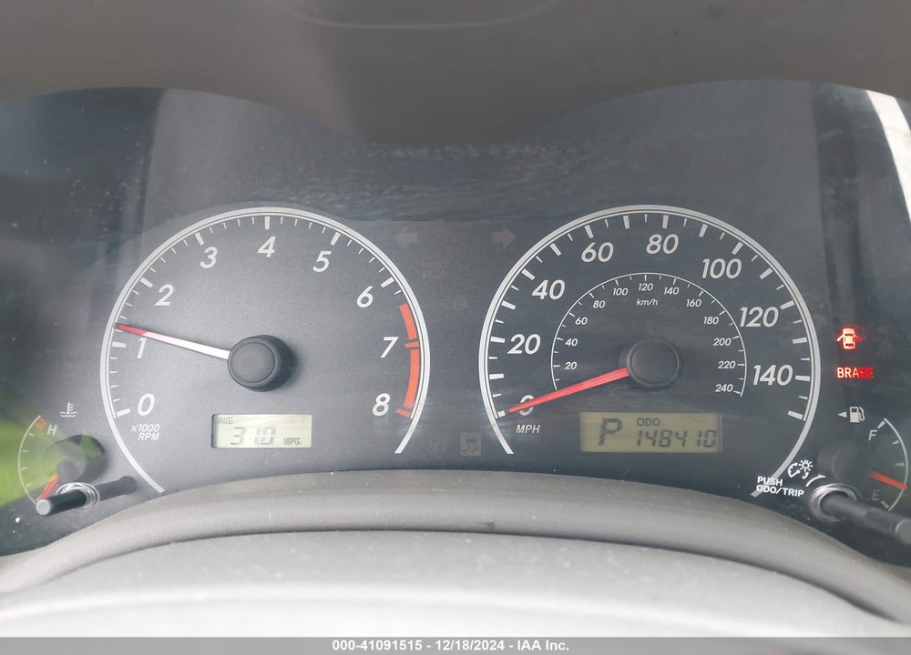 2010 TOYOTA COROLLA LE VIN: 1NXBU4EE0AZ275107