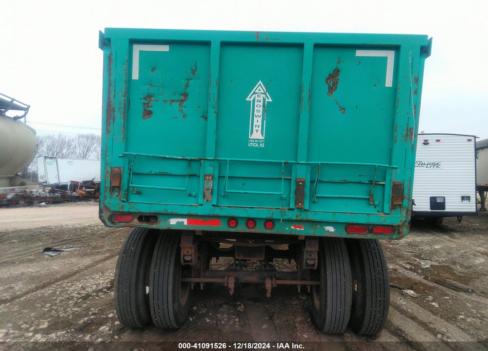 2020 AEROSWINT 5TH WHEEL DUMP TRAILER VIN: 1A9FE30208U480127