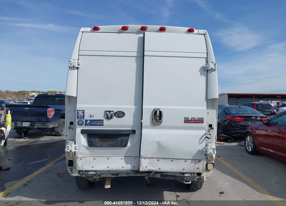 2014 RAM PROMASTER 3500 HIGH ROOF VIN: 3C6URVHG4EE112215