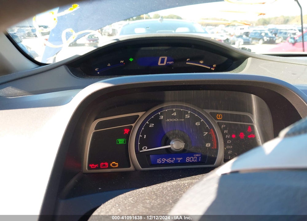 2009 HONDA CIVIC LX VIN: 19XFA16589E026799
