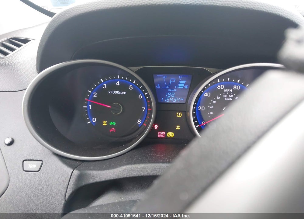 2013 HYUNDAI TUCSON GLS VIN: KM8JUCAC0DU670371