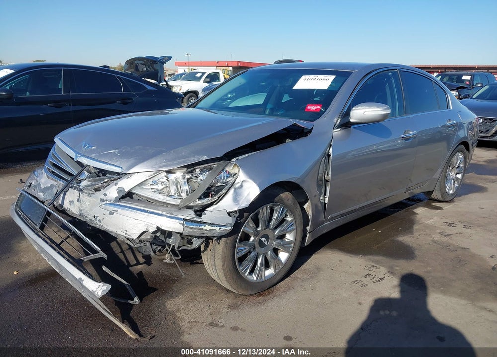 2009 HYUNDAI GENESIS 3.8 VIN: KMHGC46E69U026491