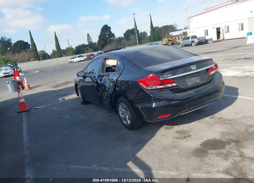 2015 HONDA CIVIC LX VIN: 19XFB2F57FE247521