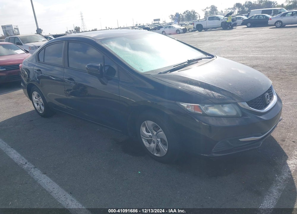 2015 HONDA CIVIC LX VIN: 19XFB2F57FE247521