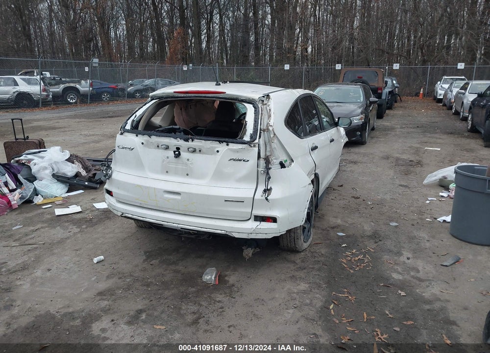 2016 HONDA CR-V VIN: 5J6RM4H47GL067692