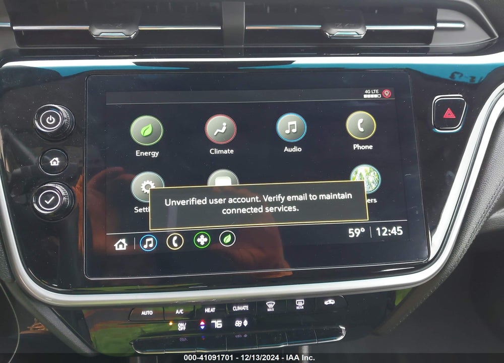 2023 CHEVROLET BOLT EV FWD 1LT VIN: 1G1FW6S04P4165960