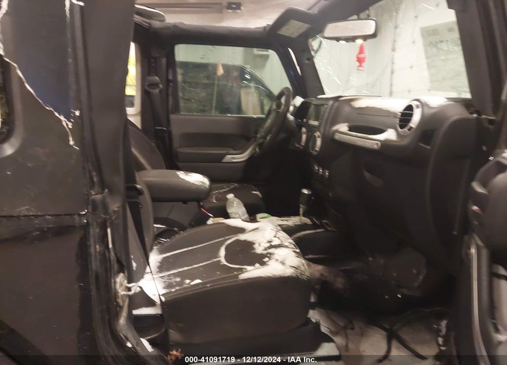 2016 JEEP WRANGLER SAHARA VIN: 1C4AJWBG4GL156209