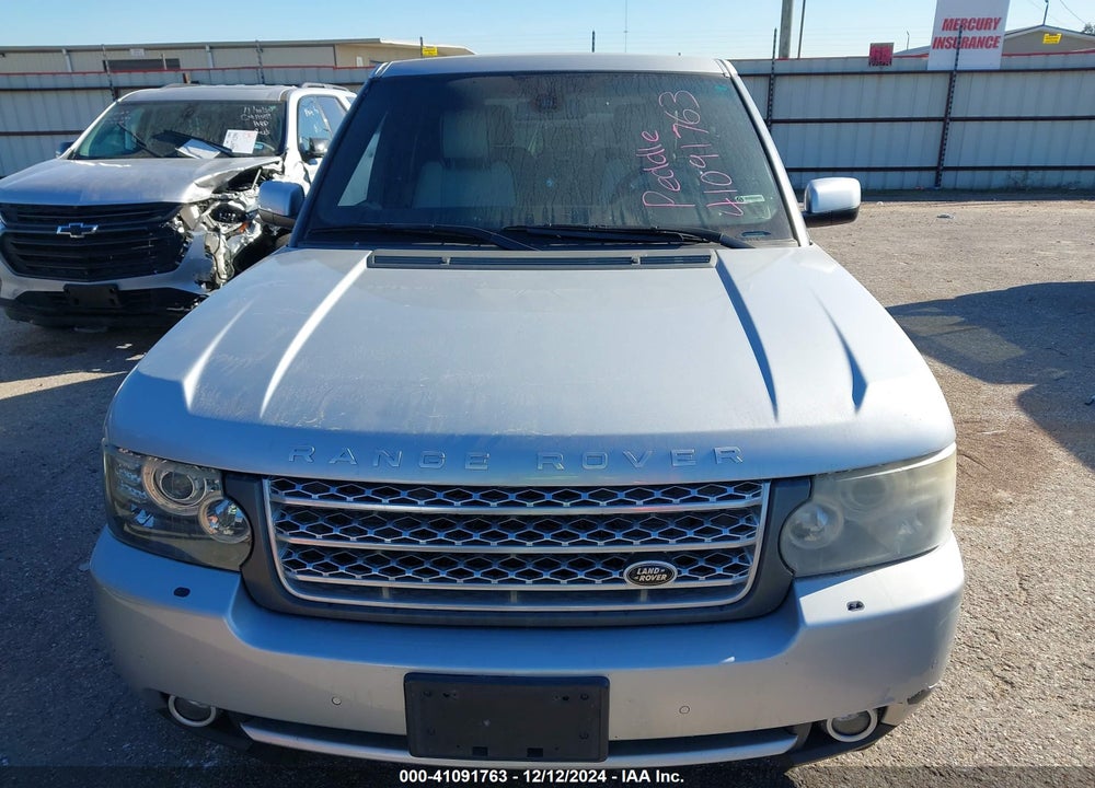 2011 LAND ROVER RANGE ROVER SUPERCHARGED VIN: SALMF1E4XBA345642