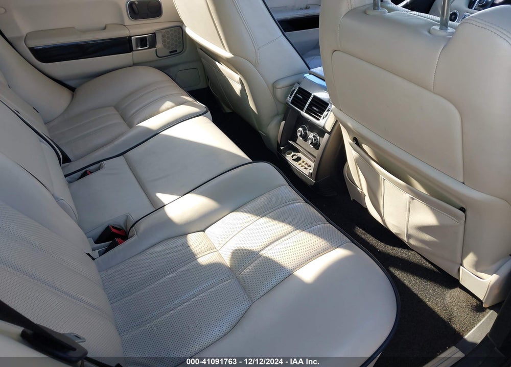 2011 LAND ROVER RANGE ROVER SUPERCHARGED VIN: SALMF1E4XBA345642