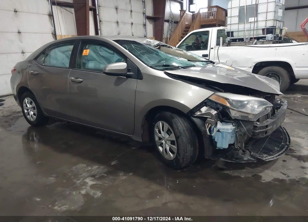 2016 TOYOTA COROLLA LE ECO VIN: 2T1BPRHE4GC734374