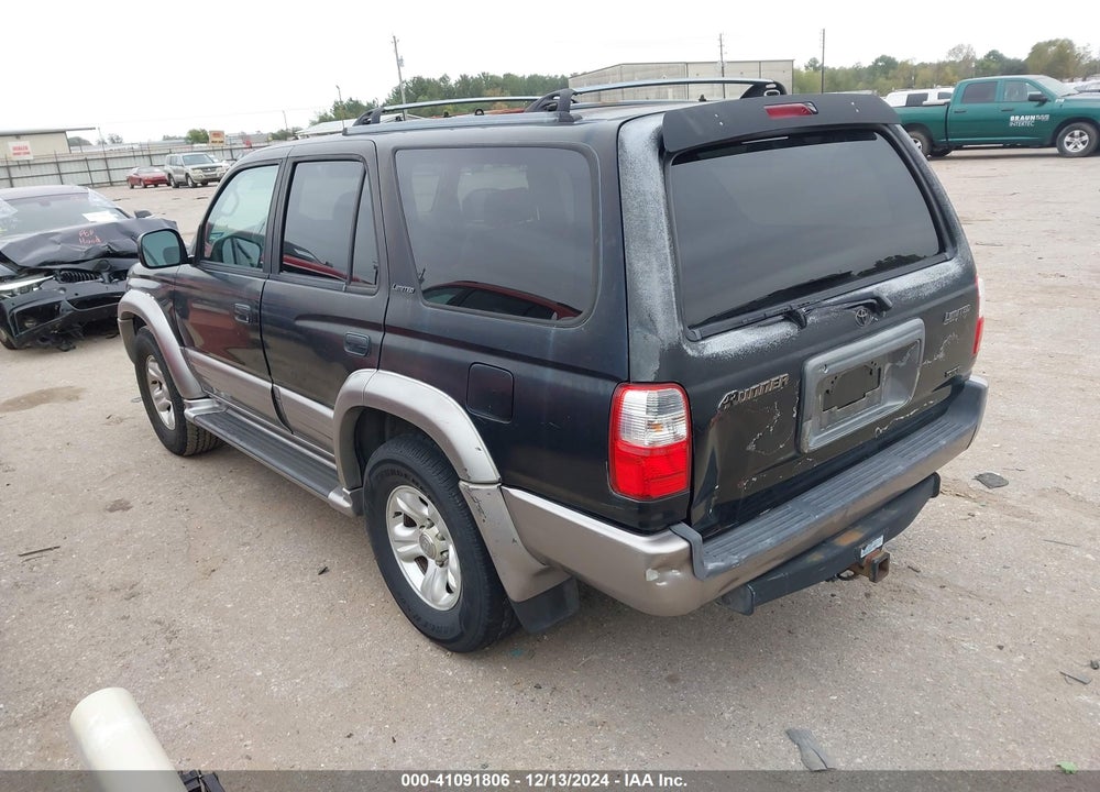 2001 TOYOTA 4RUNNER LIMITED V6 VIN: JT3GN87R710191344