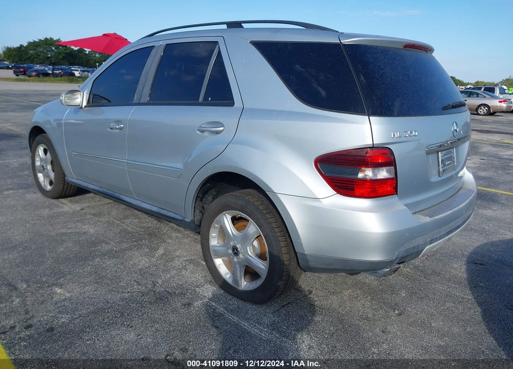 2008 MERCEDES-BENZ ML 350 4MATIC VIN: 4JGBB86E38A374236