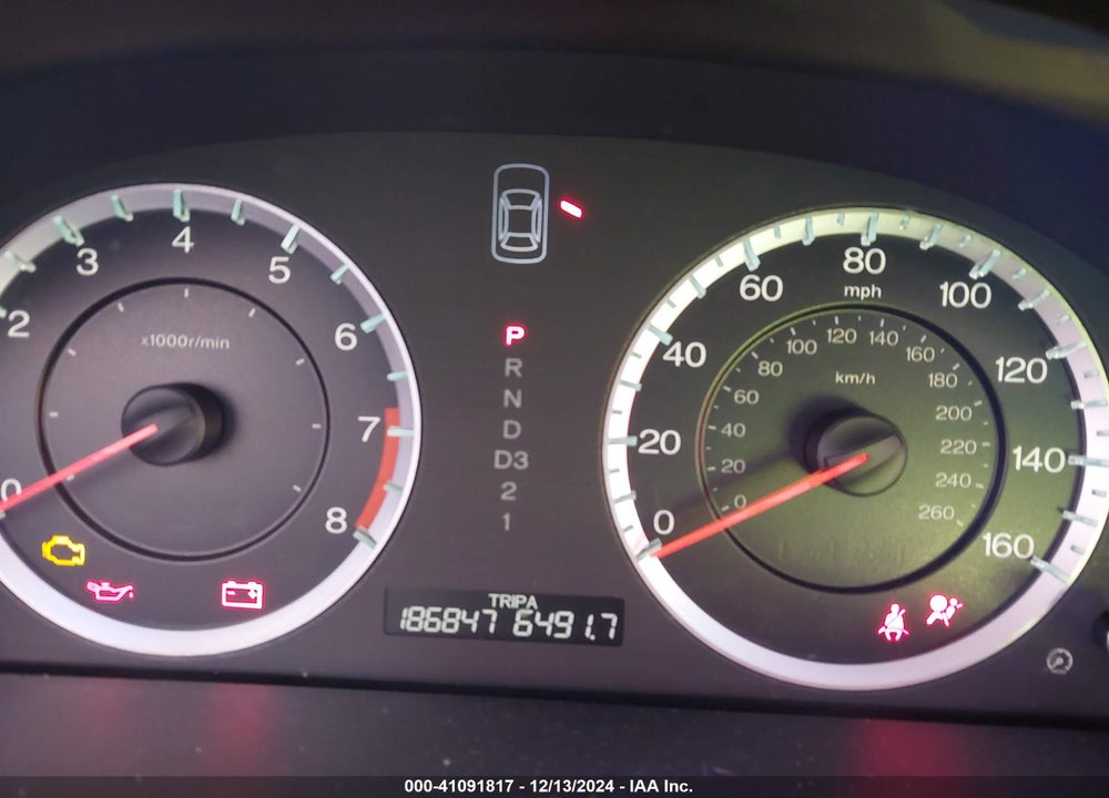 2010 HONDA ACCORD 2.4 LX-P VIN: 1HGCP2F4XAA069788