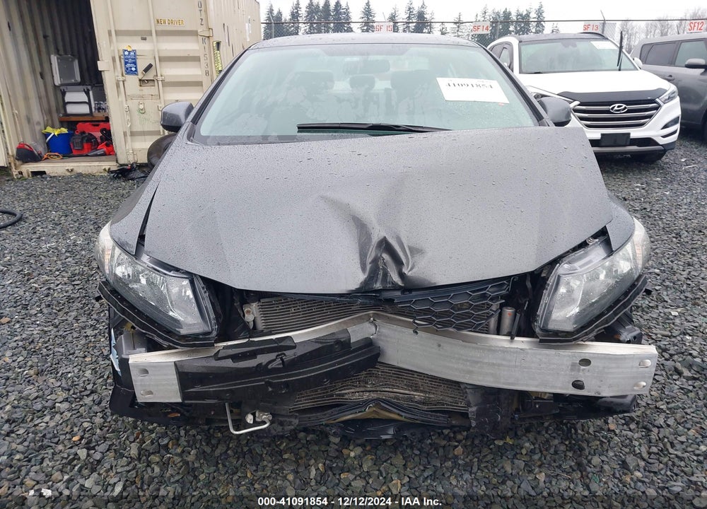 2013 HONDA CIVIC LX VIN: 2HGFB2F55DH600518