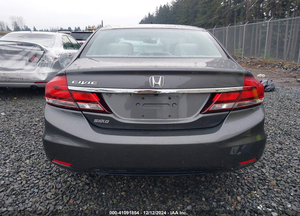 2013 HONDA CIVIC LX VIN: 2HGFB2F55DH600518