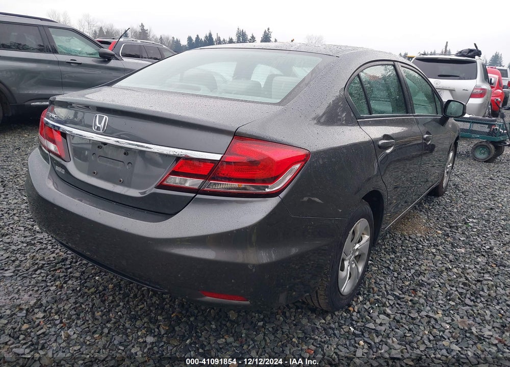 2013 HONDA CIVIC LX VIN: 2HGFB2F55DH600518