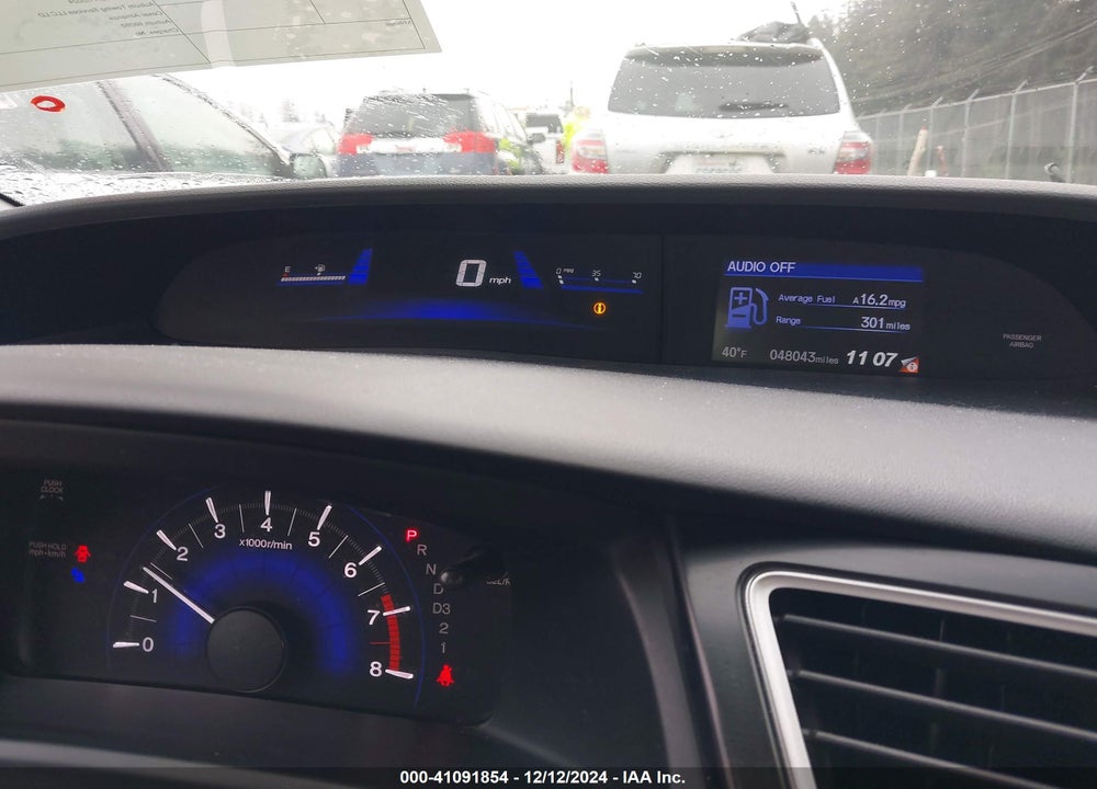 2013 HONDA CIVIC LX VIN: 2HGFB2F55DH600518