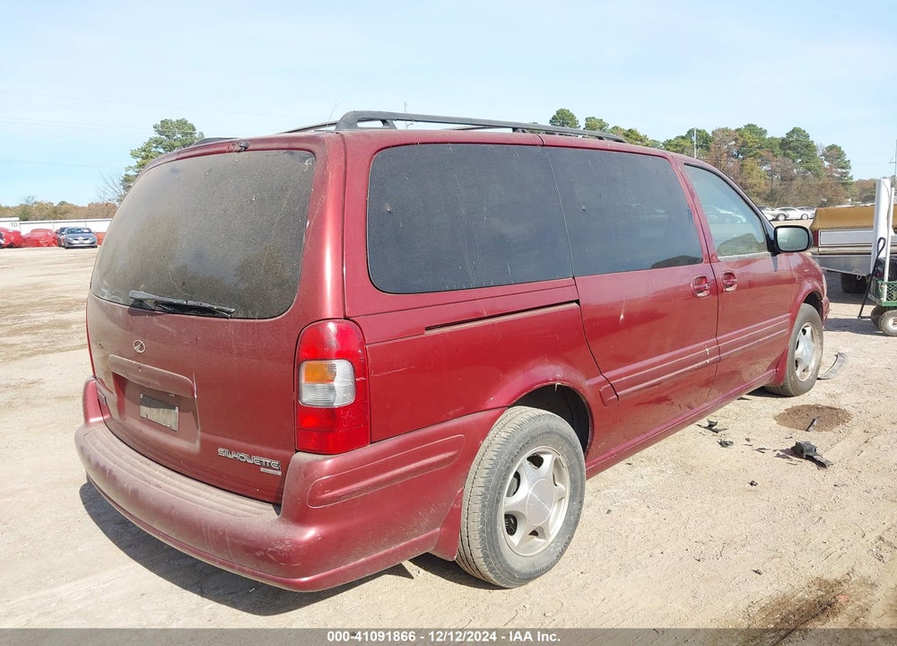 2000 OLDSMOBILE SILHOUETTE GL VIN: 1GHDX03E8YD109776