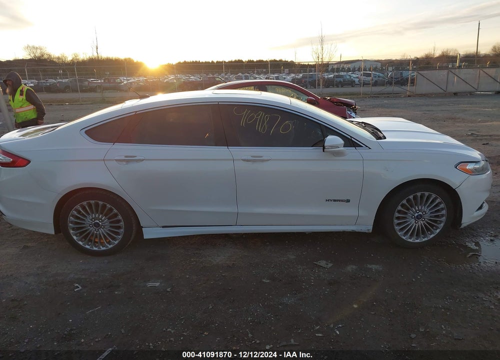 2014 FORD FUSION HYBRID VIN: 3FA6P0RU4ER350871
