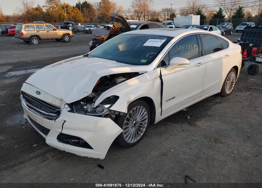 2014 FORD FUSION HYBRID VIN: 3FA6P0RU4ER350871