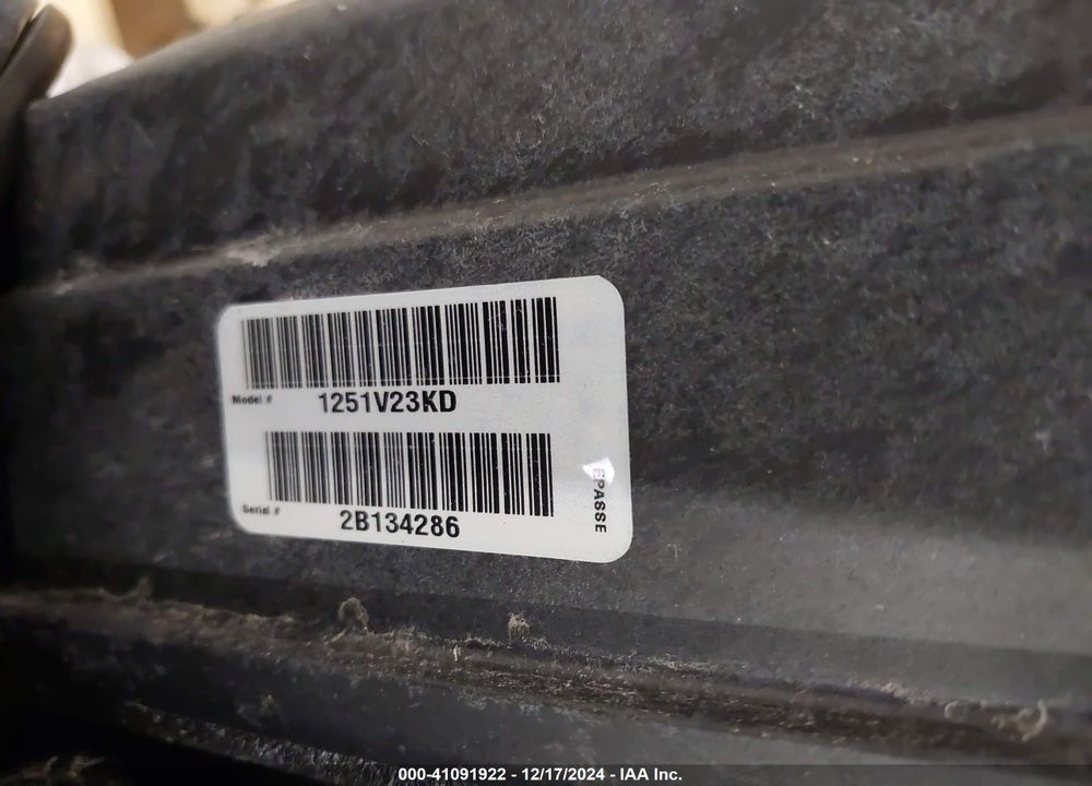 2015 MERCURY 250 PRO BOAT MOTOR VIN: 2B134286