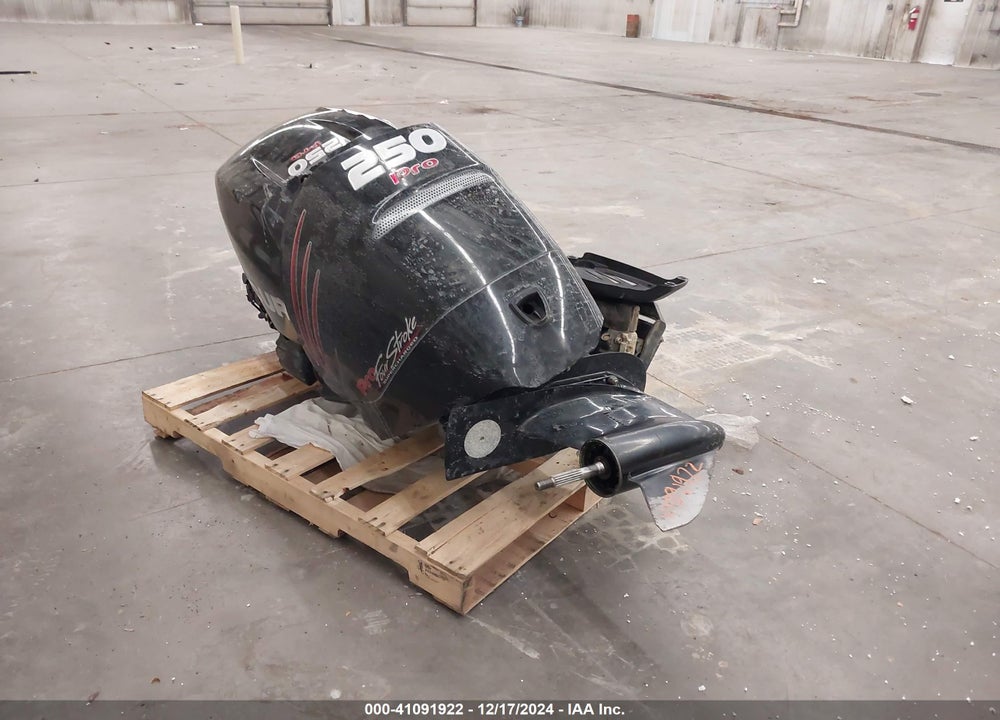 2015 MERCURY 250 PRO BOAT MOTOR VIN: 2B134286