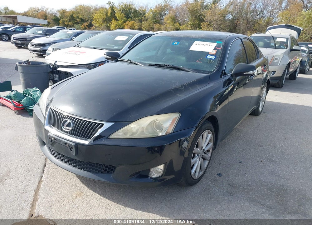 2010 LEXUS IS 250 VIN: JTHCF5C23A2034024