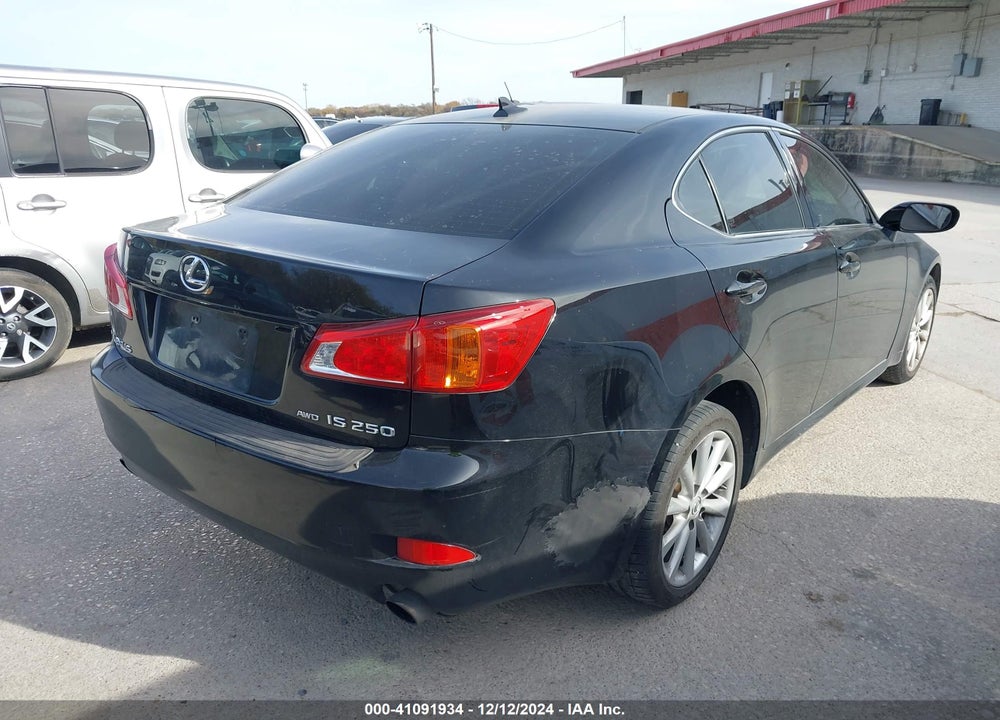 2010 LEXUS IS 250 VIN: JTHCF5C23A2034024