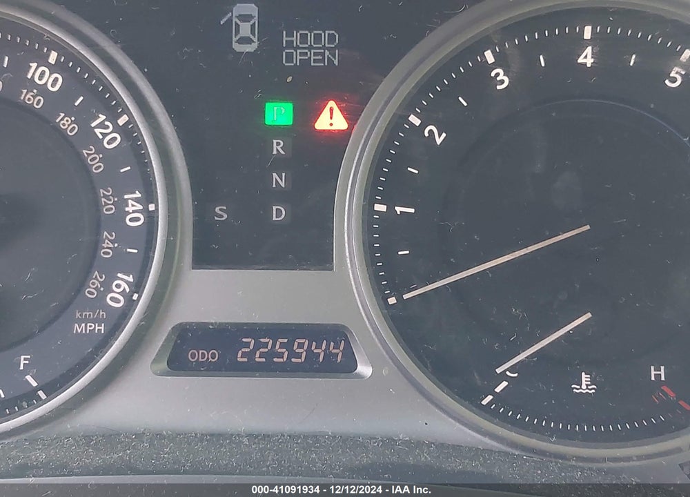 2010 LEXUS IS 250 VIN: JTHCF5C23A2034024