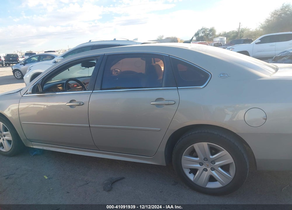 2011 CHEVROLET IMPALA LS VIN: 2G1WF5EK7B1322747
