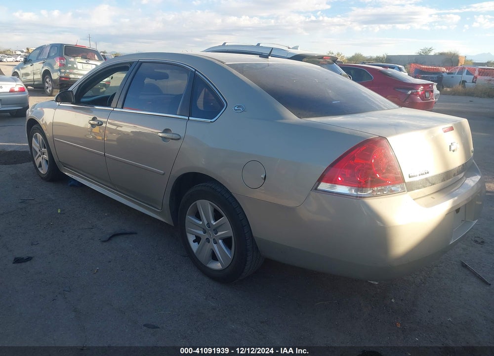 2011 CHEVROLET IMPALA LS VIN: 2G1WF5EK7B1322747