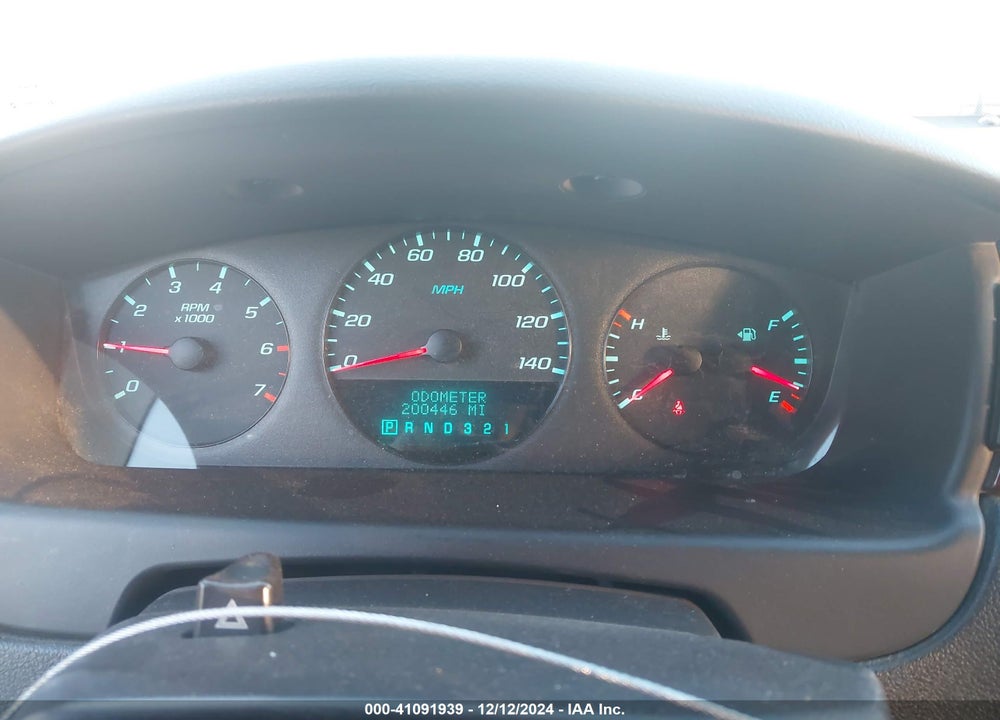 2011 CHEVROLET IMPALA LS VIN: 2G1WF5EK7B1322747