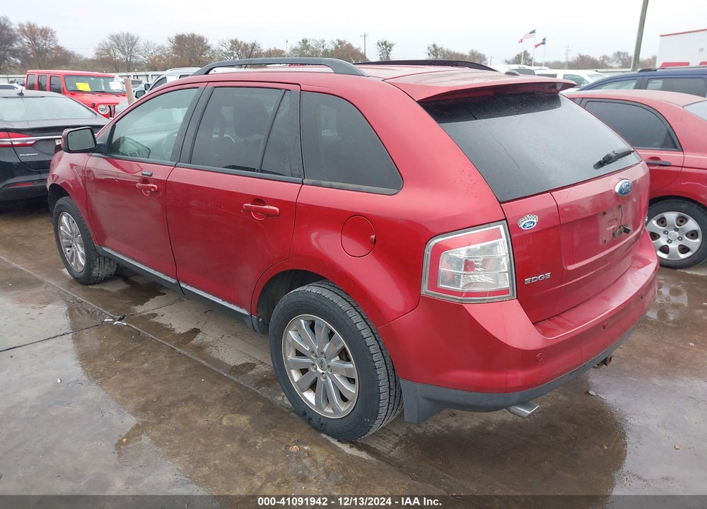 2007 FORD EDGE SEL PLUS VIN: 2FMDK39C17BB12143