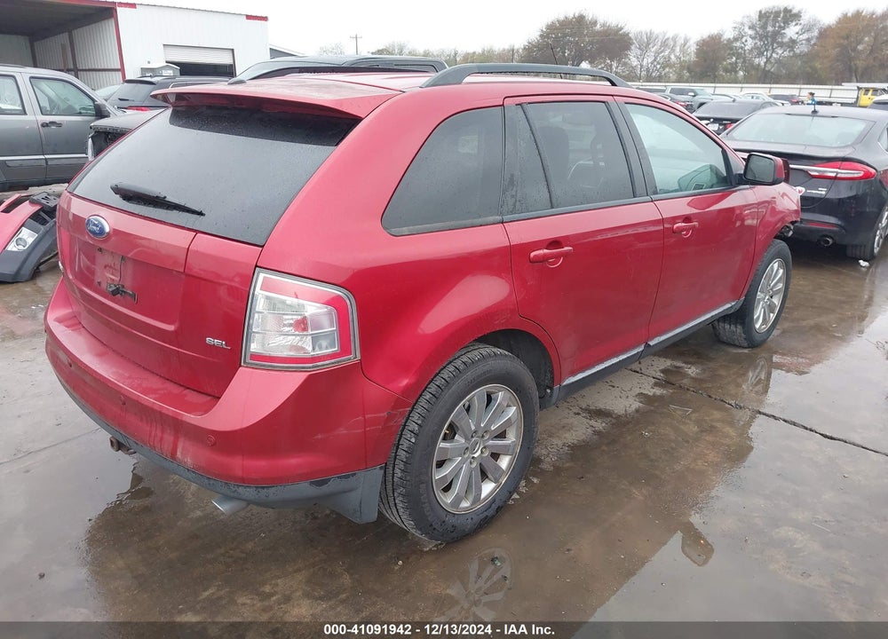 2007 FORD EDGE SEL PLUS VIN: 2FMDK39C17BB12143