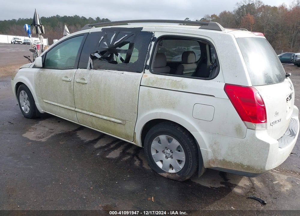 2005 NISSAN QUEST 3.5 VIN: 5N1BV28U55N113008