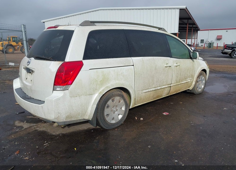 2005 NISSAN QUEST 3.5 VIN: 5N1BV28U55N113008