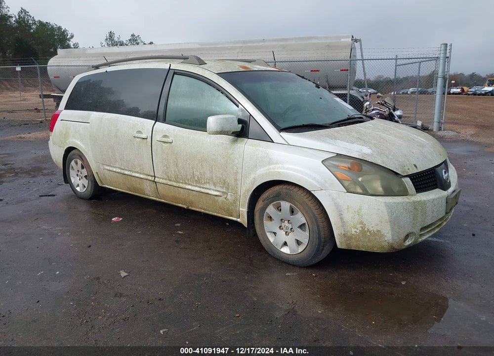 2005 NISSAN QUEST 3.5 VIN: 5N1BV28U55N113008