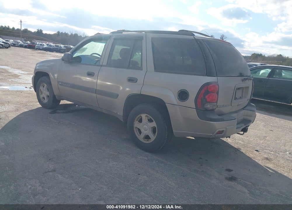2003 CHEVROLET TRAILBLAZER LS VIN: 1GNDT13S932340128