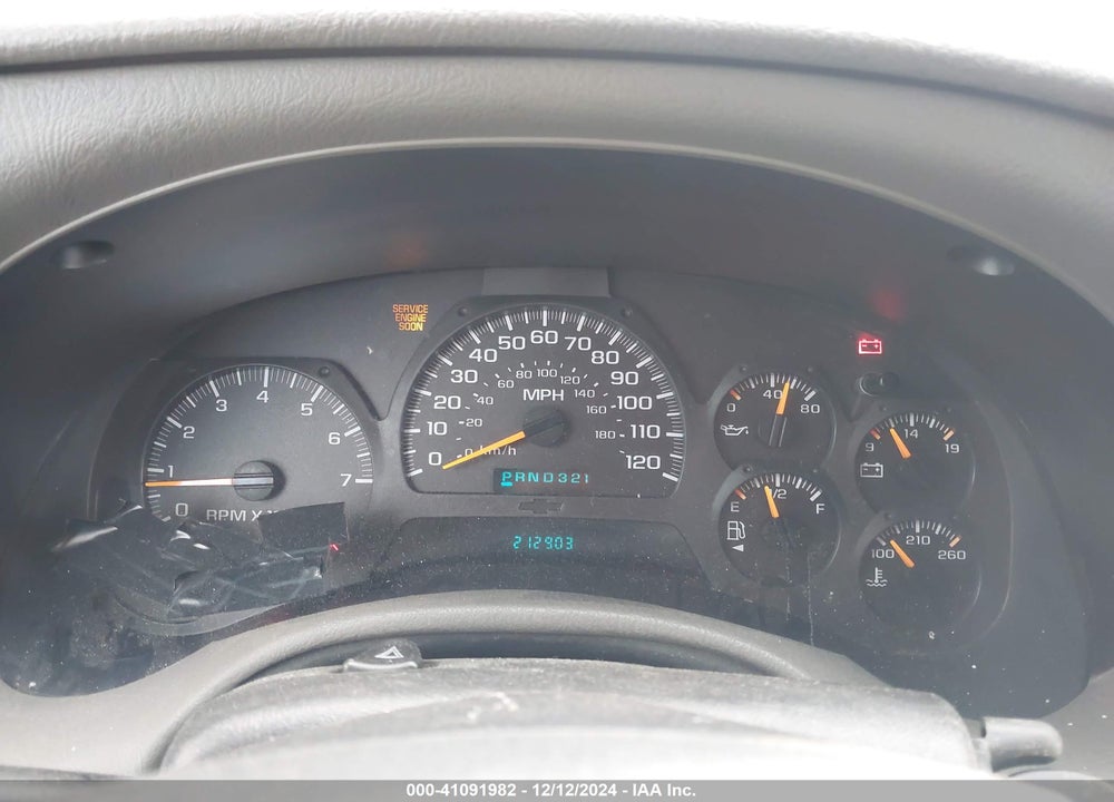2003 CHEVROLET TRAILBLAZER LS VIN: 1GNDT13S932340128