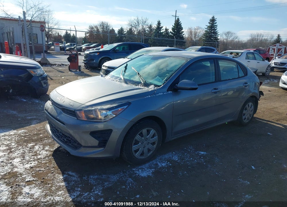 2022 KIA RIO VIN: 3KPA24ADXNE435744
