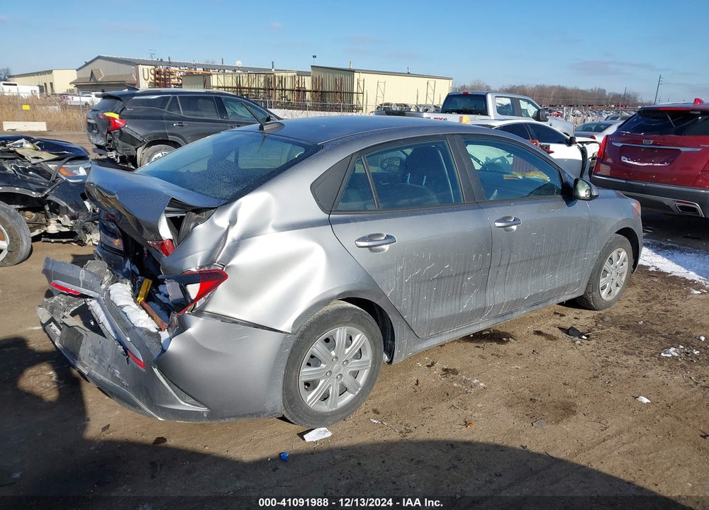 2022 KIA RIO VIN: 3KPA24ADXNE435744