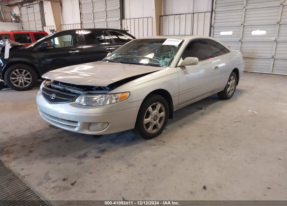 2000 TOYOTA CAMRY SOLARA SLE V6 VIN: 2T1CF22P3YC309786