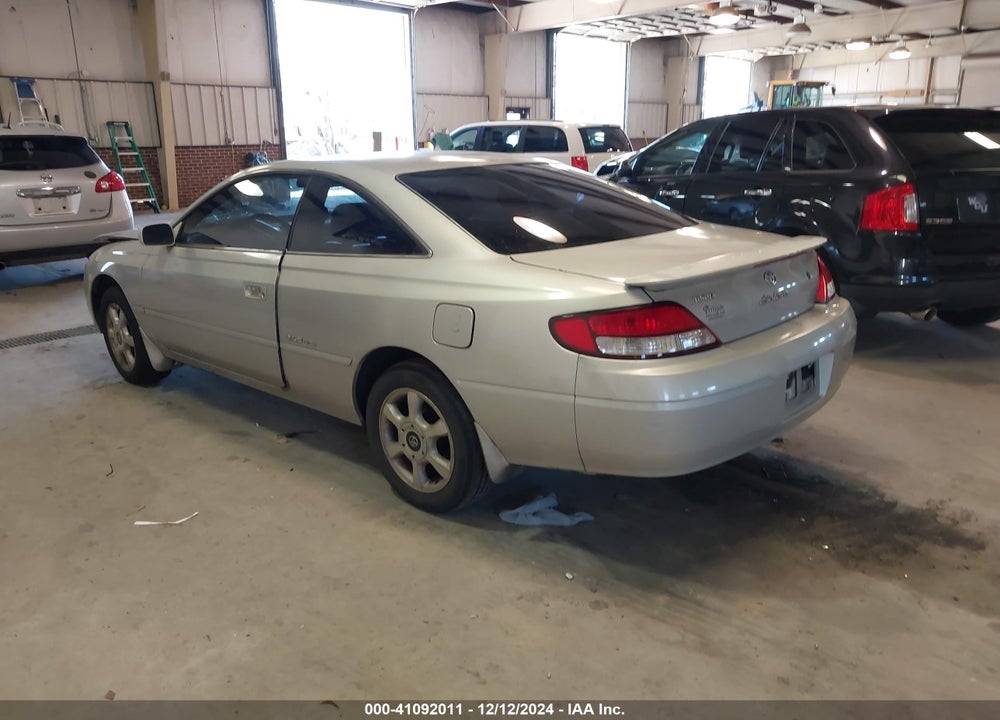 2000 TOYOTA CAMRY SOLARA SLE V6 VIN: 2T1CF22P3YC309786